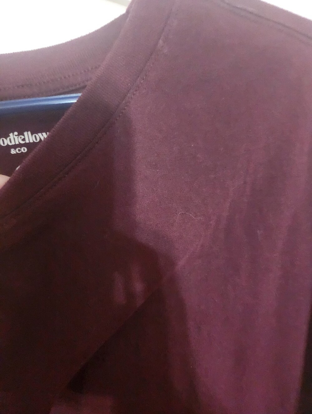 🎉 Basic Maroon Tee - Picture 2 of 3